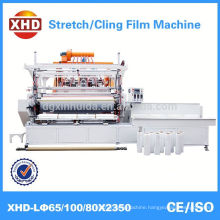 Cast stretch cling film plastic production machine